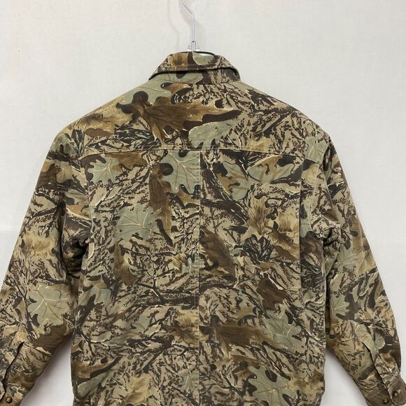 Canyon Guide Outfitters Men Camo Button Shirt Jacket Size Medium B355 -6 - Picture 14 of 16